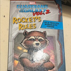 Marvel Guardians of the Galaxy Vol. 2 Rocket's Rules Book